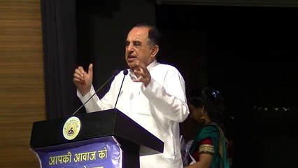 Dr. Subramanian Swamy - Hindi Vivek @ Gokuldas Jagmohan Hall,NL School Malad, Mumbai