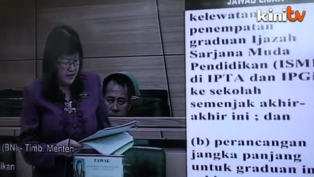 Tiada jaminan penempatan automatik bagi graduan perguruan