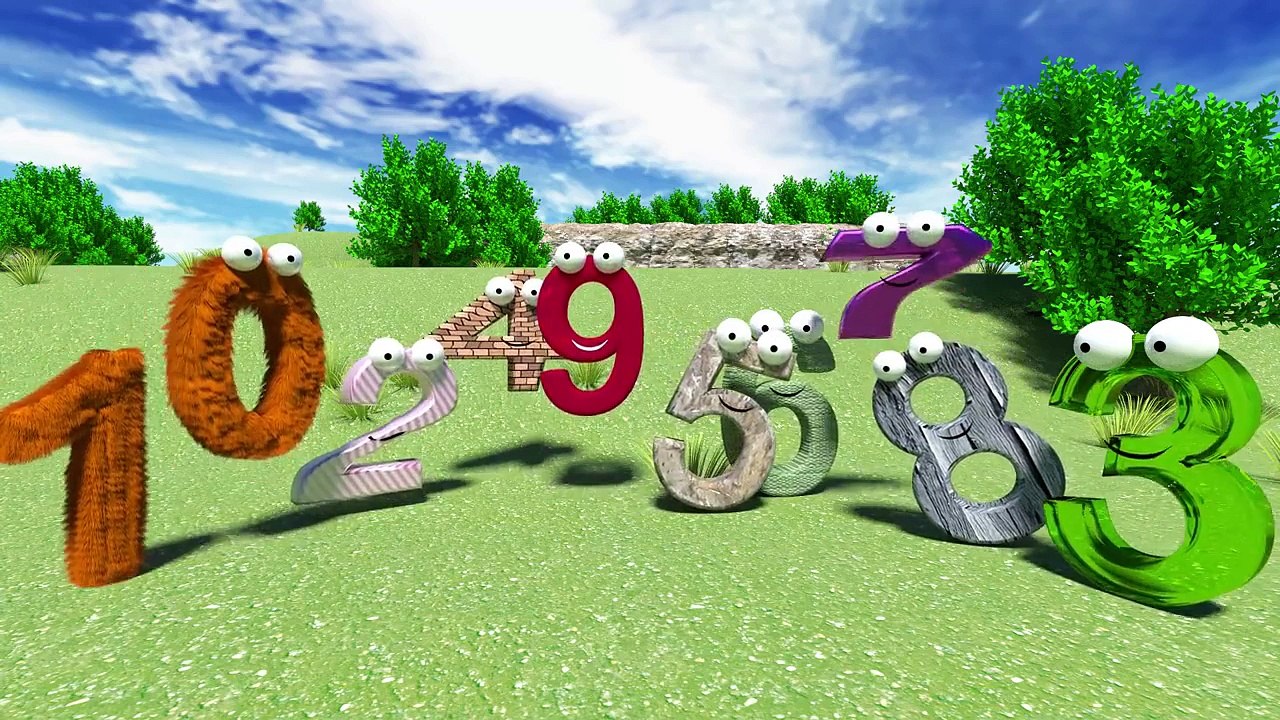 Numbers song - Learn counting for children and toddlers - Nursery rhymes for kids