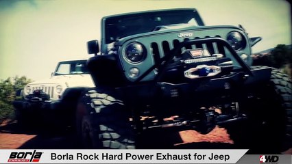 Borla Rock Hard Power Exhaust for Jeep