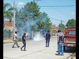 Barrio Malvinas Jujuy Violento desalojo de la policia por la planta EJESA 17oct2012