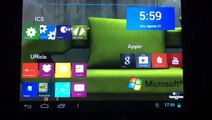 Launcher Metro UI Windows 8 per Mediacom SmartPad 815i.mov