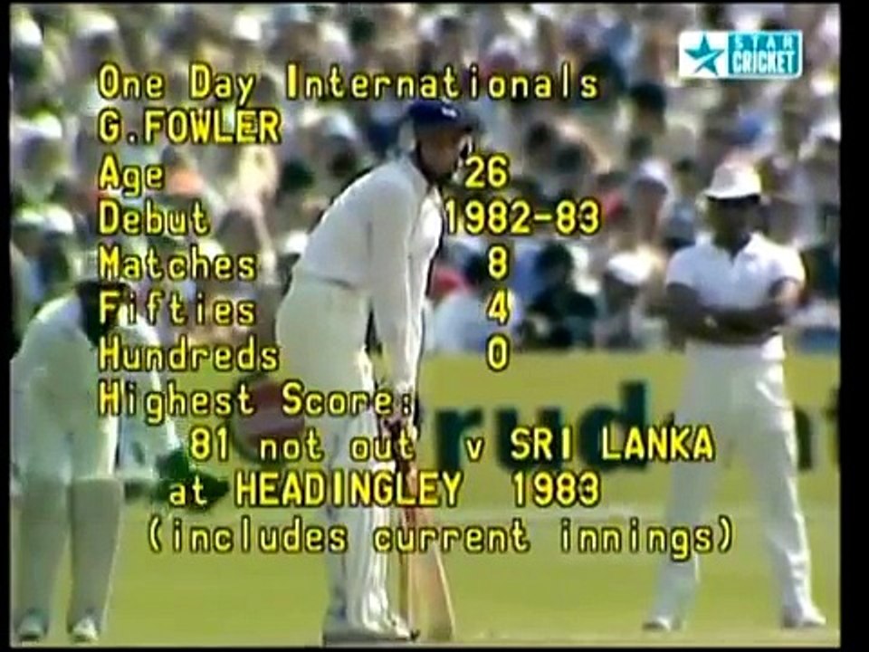 India vs England 1983 World Cup Semi Final HQ Extended Highlights