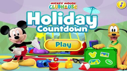 ♥ Disney's Mickey Mouse Clubhouse Holiday Countdown (Learning Game For Kids)