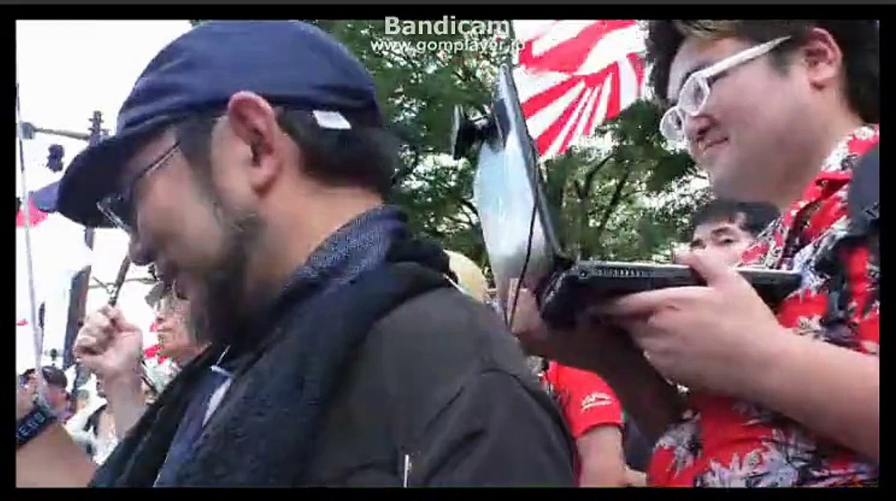 【ニコ生】「在特会」2015/8・15反天連・反日極左勢力デモカウンター街宣2/11
