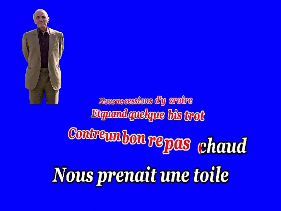 Charles Aznavour   La boheme