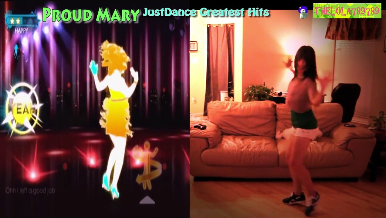 Just Dance 1,2 greatest hits Kinect-Proud Mary