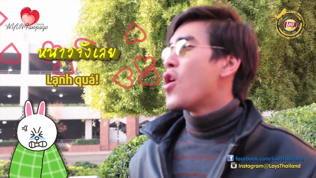[vietsub] Bám gót Nadech Yaya đi Mỹ cùng với Lays
