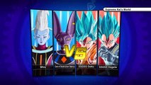 DBX //// Goku And Vegeta vs Lord Beerus and whis