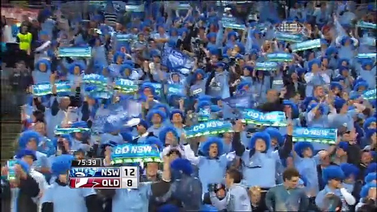 State of Origin Game 2 2011. Match winning try set up by Jamie Soward and Anthony Minichiello