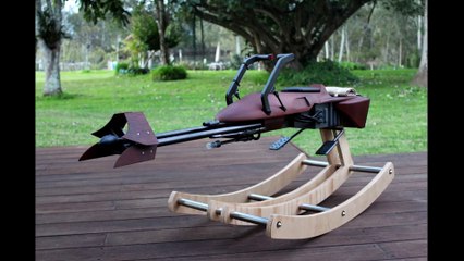 Un papa construit un speeder Star Wars pour sa fille !!!