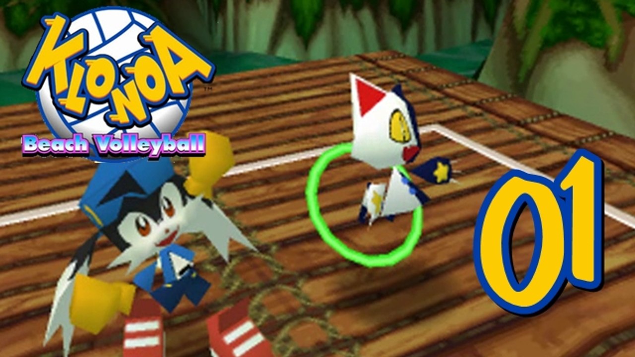 Lets Play - Klonoa Beach Volleyball [01] Das Pacman Geheimniss