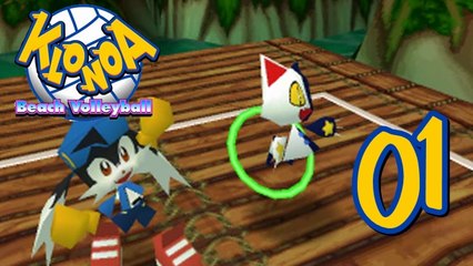 Lets Play - Klonoa Beach Volleyball [01] Das Pacman Geheimniss
