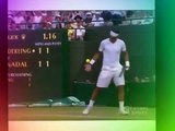 FOOTBALL SOCCER : Rafa Nadal showing he can kick a ball too...
