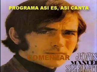 Joan Manuel Serrat   Asi es, asi compone y asi canta  1968 RTVE
