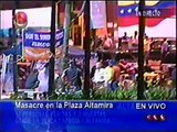 Sucesos Altamira 3, seis diciembre 2002, Globovisión, Televen, Venevisión, RCTV