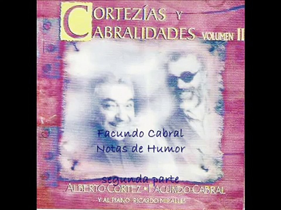 Facundo Cabral: Notas de Humor 2