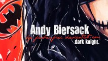 Andy Biersack (Black Veil Brides) // 'Dark Knight' - Portrait Drawing (watercolors)
