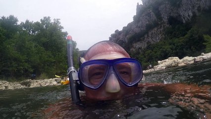 natation sur Vallon pont d arc 2015