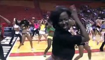 Miami Heat dancer tryouts at the American Airlines Arena