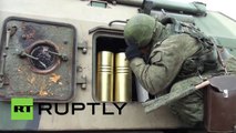 Russia: Artillery drills underway in Volgograd