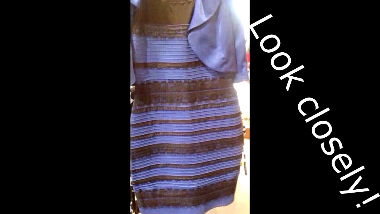 What Color Is The Dress Blue And Black Dress Or White And Gold Dress Thedress Viral Dress Meme Video Dailymotion