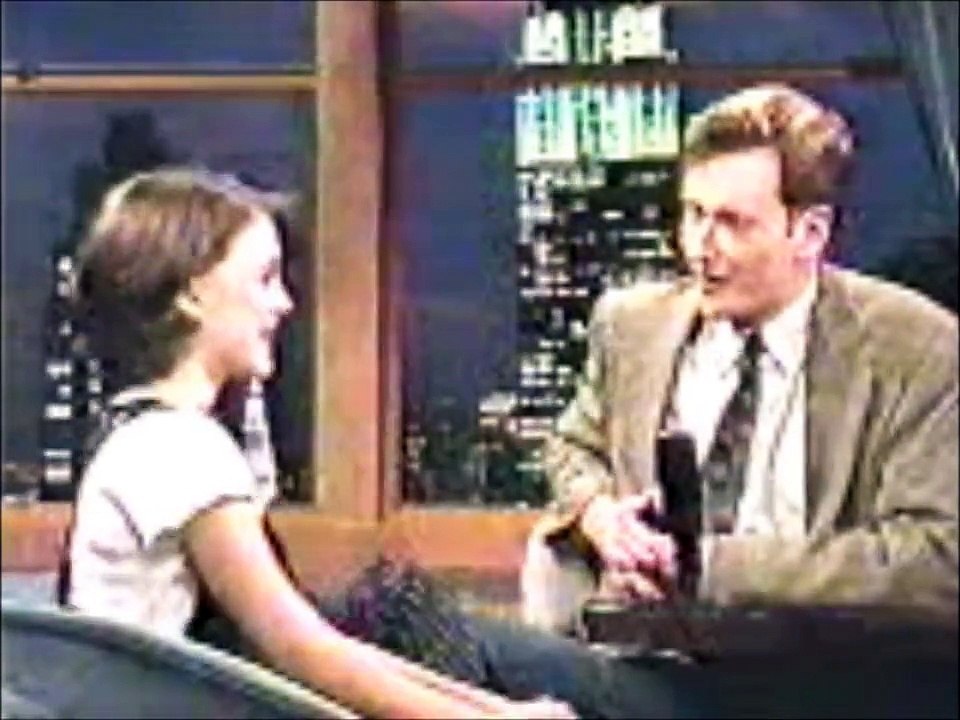Natalie Portman on Late Night with Conan O' Brien - December 14 1994 (Full Interview)