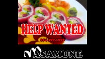 HELP WANTED by Masamune Japanese Restaurant