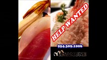 HELP WANTED by Masamune Japanese Restaurant