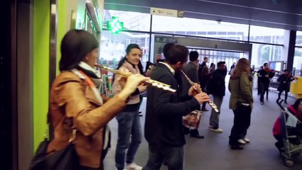 Flashmob Barcarolle Offenbach Orchestre de Chambre de Lausanne