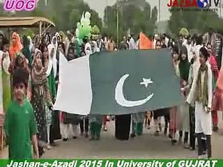 14 August 2015 In University of Gujrat