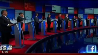 1st 2016 GOP Presidential Debate (8PM Debate Part 4 of 6) FOX News