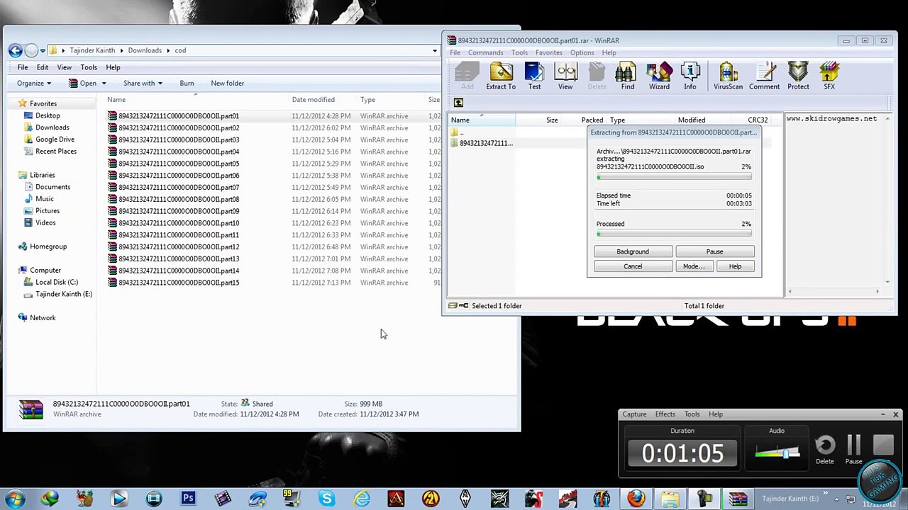How to Install Call Of Duty Black Ops 2 [PC] SKIDROW Working HD