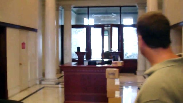 Otis Traction elevator @ Frick Building Pittsburgh PA w/ top floor tour and view