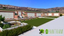 3d Exterior walkthrough ( Architectural Animation ) for courts of Abraham, California, USA