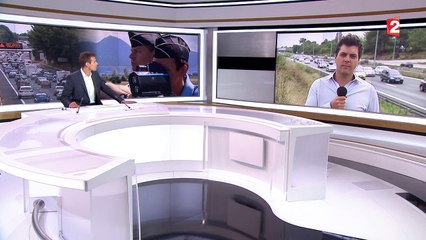 Samedi rouge sur les routes dans le sens des retours