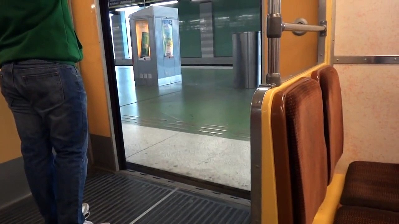 Stockholm subway tour: MTR C6 ride between Liljeholmen - Mariatorget, Stockholm, Sweden.