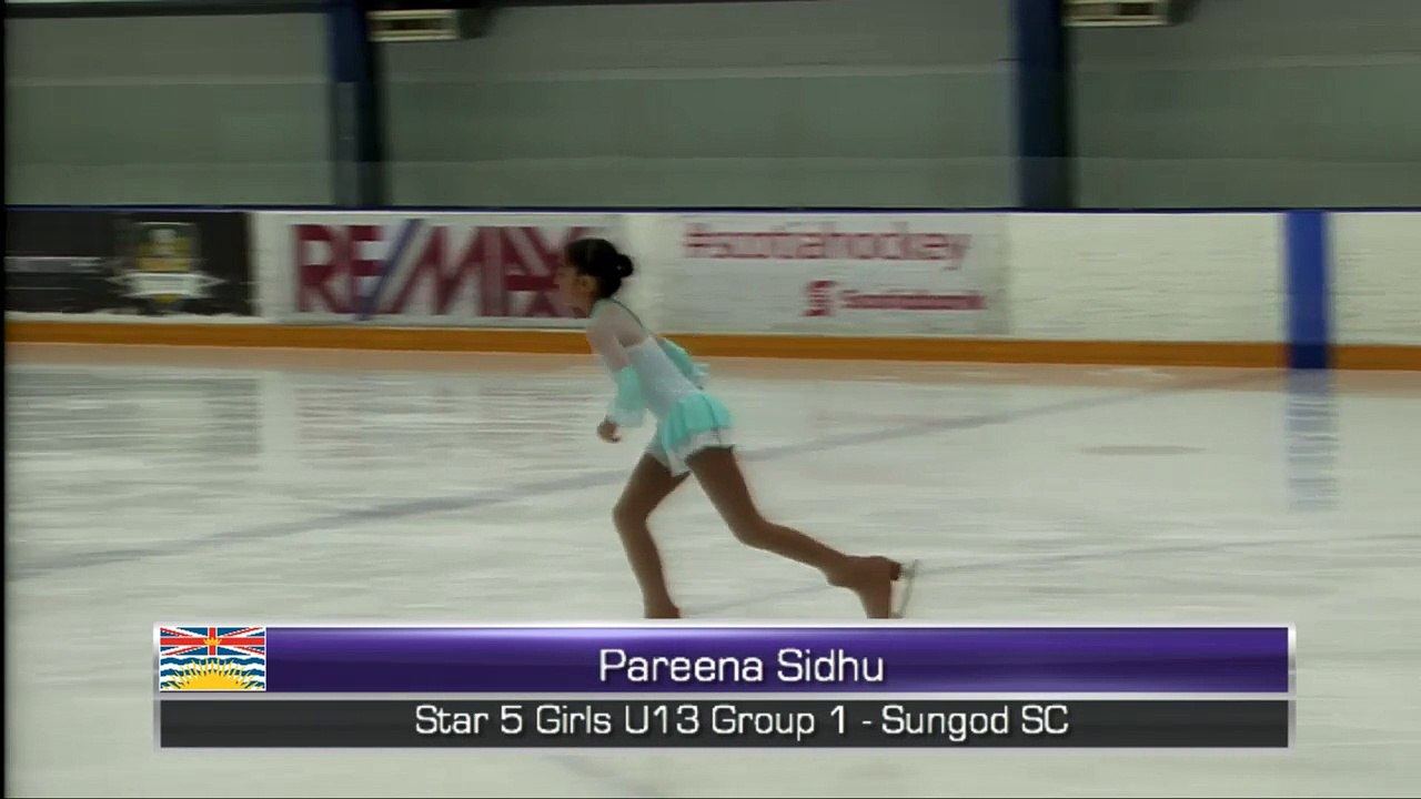 Star 5 Girls U13 Group 1 - 2015 BC Summer Skate