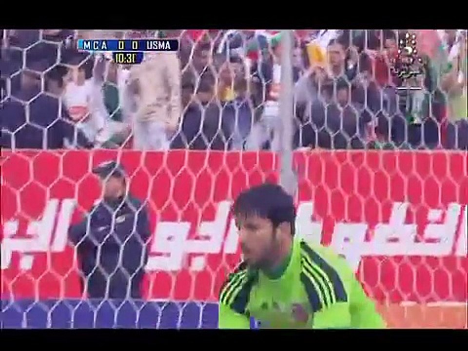 LA FINALE COUPE D ALGERIE 2013 MCA USMA 1 MI TEMPS 1