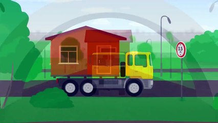 Doc McWheelie: TRUCK GETS STUCK! - Children's Car Doctor Cartoons about Vehicles.