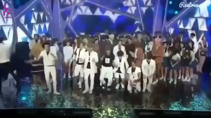 EXO Suho Speech 'No Thanks for Tao and Lay'  KBS Music Bank