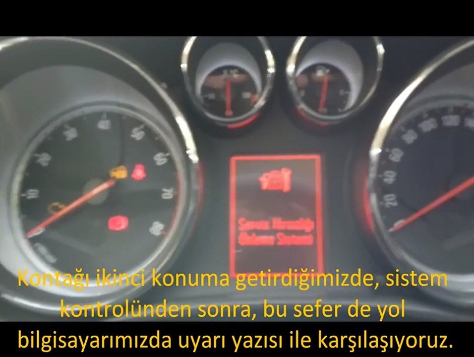 Astra J - Hırsızlığı Önleme Sistemi (www.opelsizasla.com)