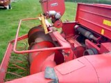 Massey 1200 tractor with taarup forage harvester