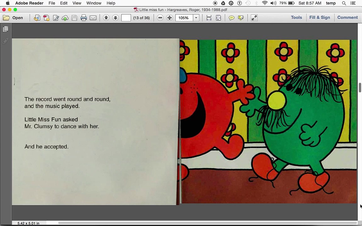 Little Miss Fun (read aloud)