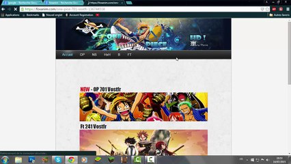 COMMENT REGARDER ONE PIECE OU NARUTO EN VF !