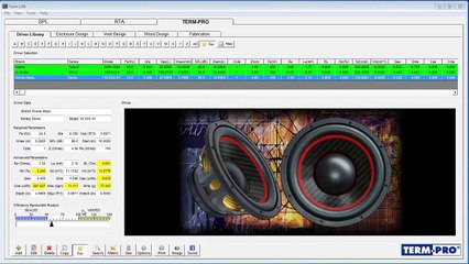 Term-PRO Loudspeaker Enclosure Design Software Video Tutorial