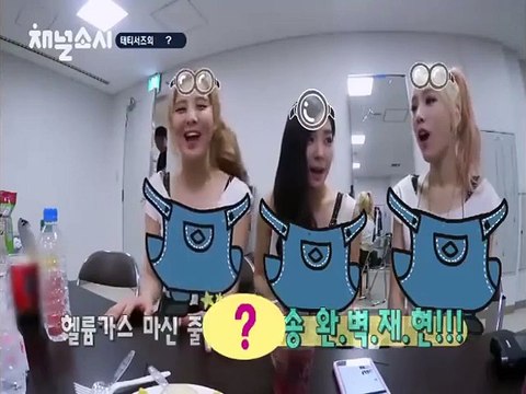 150811 Channel SNSD Ep 4 - TaeTiSeo Minion Banana Song