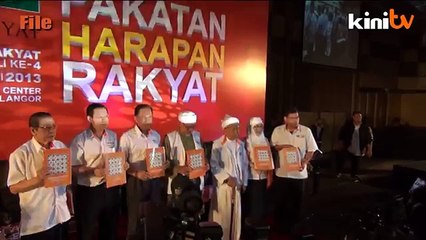 Zahid: Pakatan's 2008 election manifesto "rubbish"