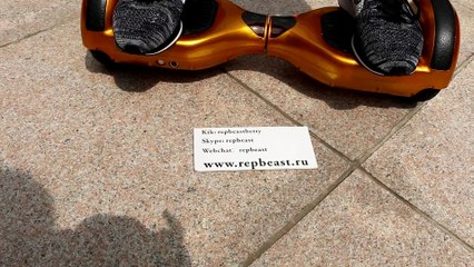 Self Balancing scooter on foot from Repbeast.ru