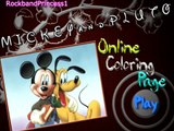 Mickey Mouse Coloring Pages - Mickey And Pluto Coloring Pages